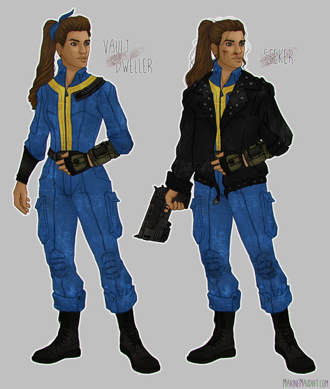 Fallout character | Marine Mauduit | 2D/3D Game Artist